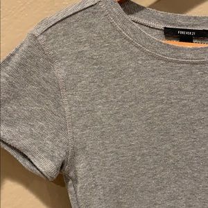 Gray Basic Tee